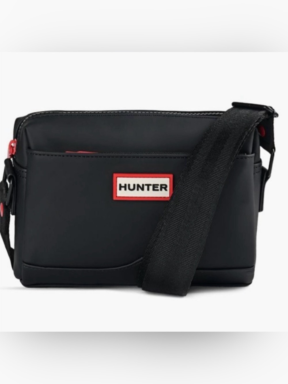 Hunter Unisex Everyday Crossbody Bag- Black NWT